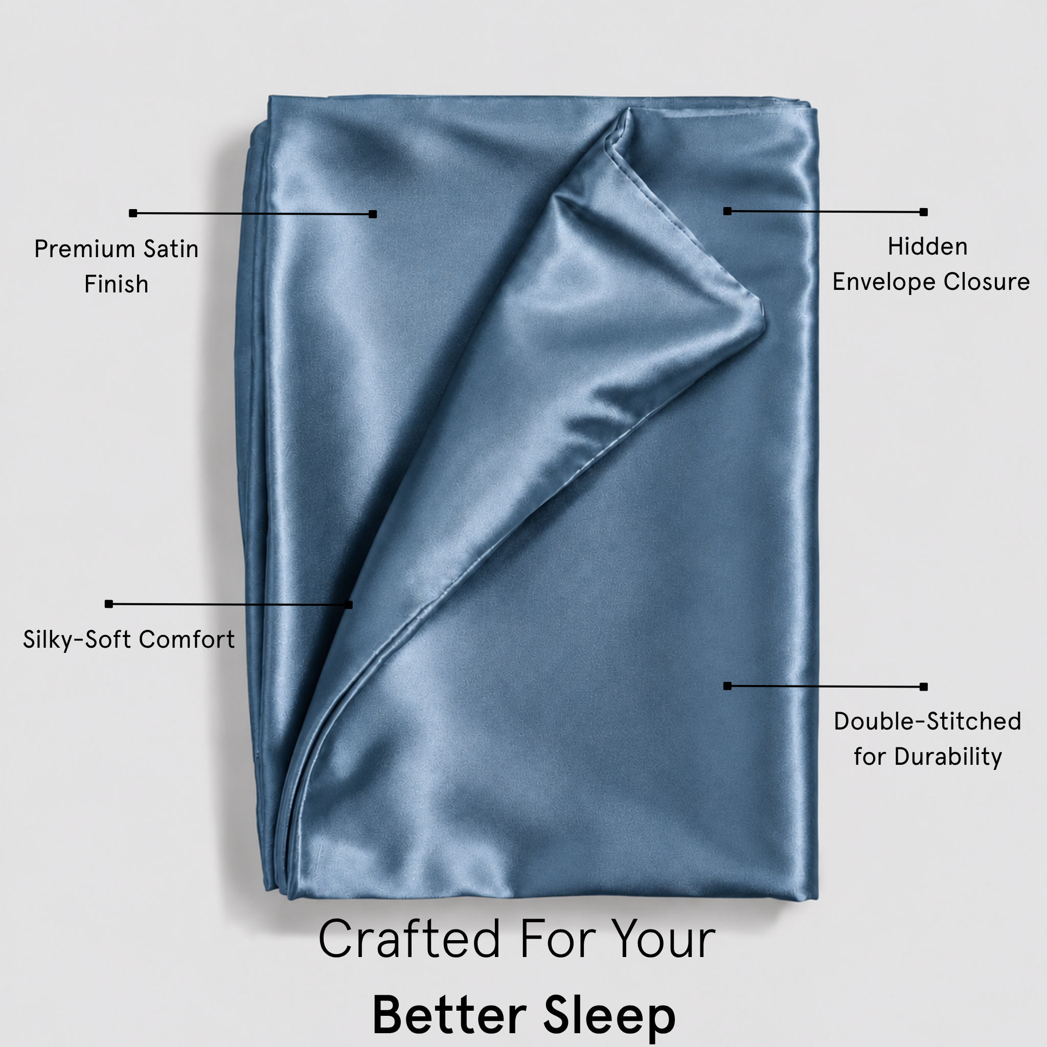 Beauty Sleep™ Satin Pillowcase